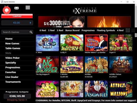 extreme gaming casino|extreme online casino.